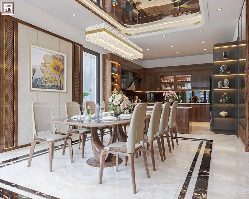 Thiết kế phòng bếp theo phong cách hiện đại