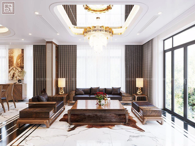 Sofa chữ U sang trọng