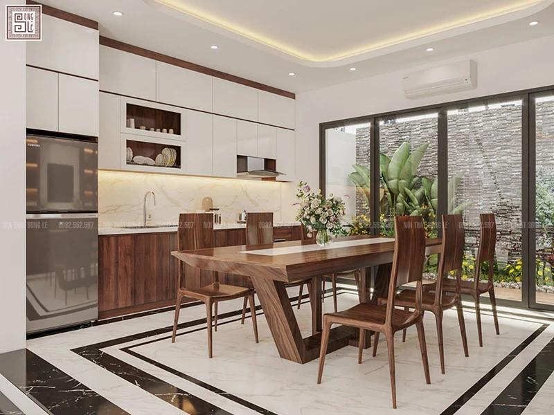 Tận dụng ánh sáng tự nhiên cho không gian phòng bếp