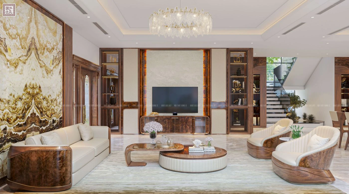 Nội thất nhà phỗ tự nhiên